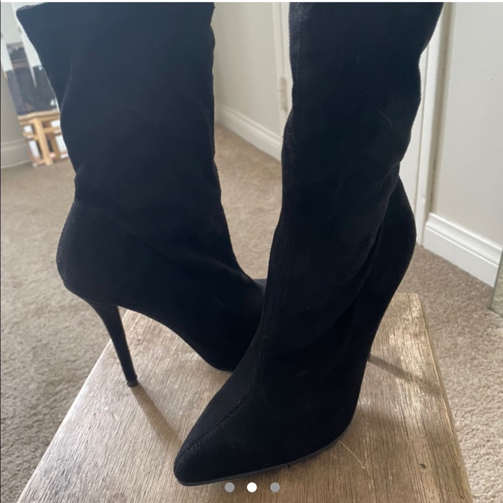 Ankle heel booties